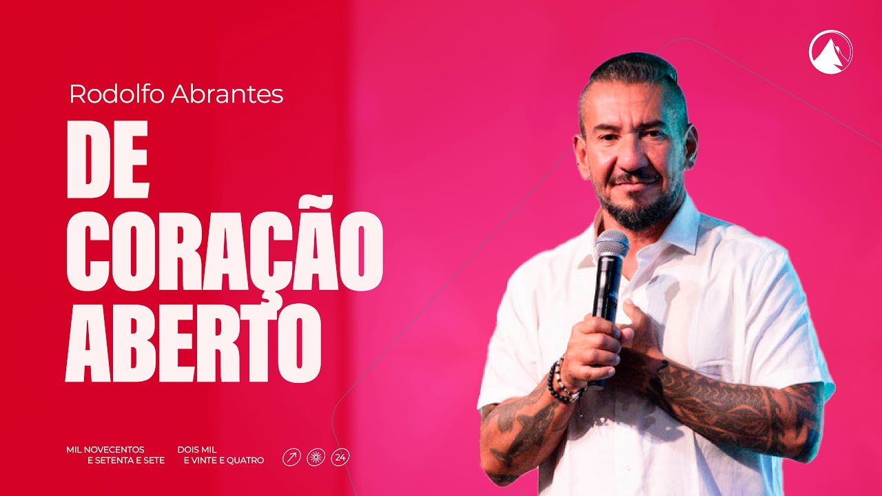 DE CORAÇÃO ABERTO - RODOLFO ABRANTES