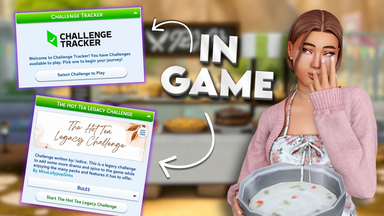 Туториал по моду Challenge Tracker для Sims 4 | Установка, прохождение и создание челленджей