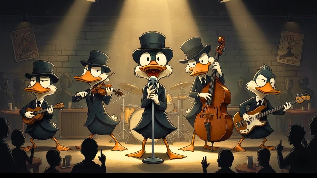 Black Duck Jazz Mystery: Who Stole the Swing? A Musical Noir Journey
