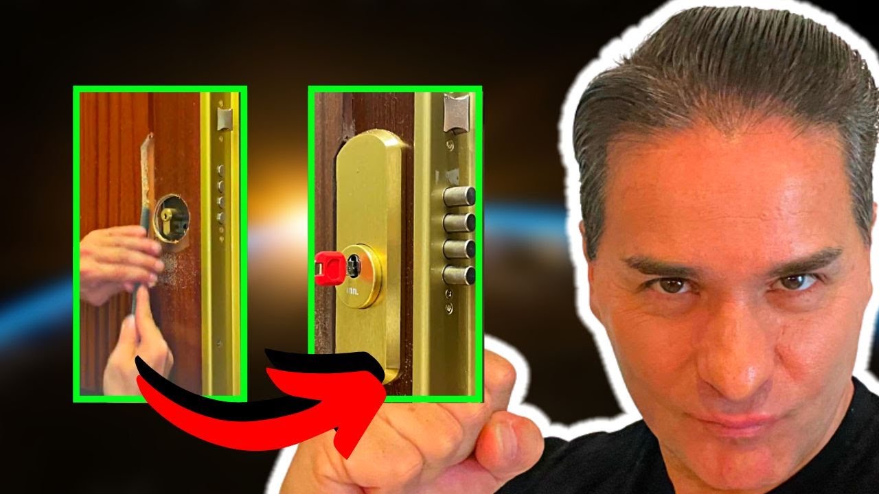 ¿Ladrones aquí? IMPOSIBLE - Cerradura 3 puntos + Escudo inn protector PRO+ Cilindro SAT