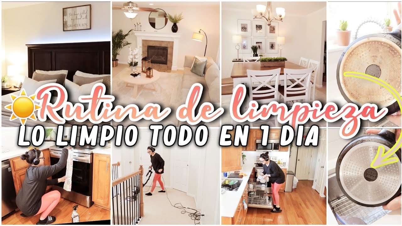 LO LIMPIO TODO EN 1 DIA /LIMPIEZA EXTREMA CASA RUTINA DE LIMPIEZA LIMPIA CONMIGO 2024  @Marcellopez