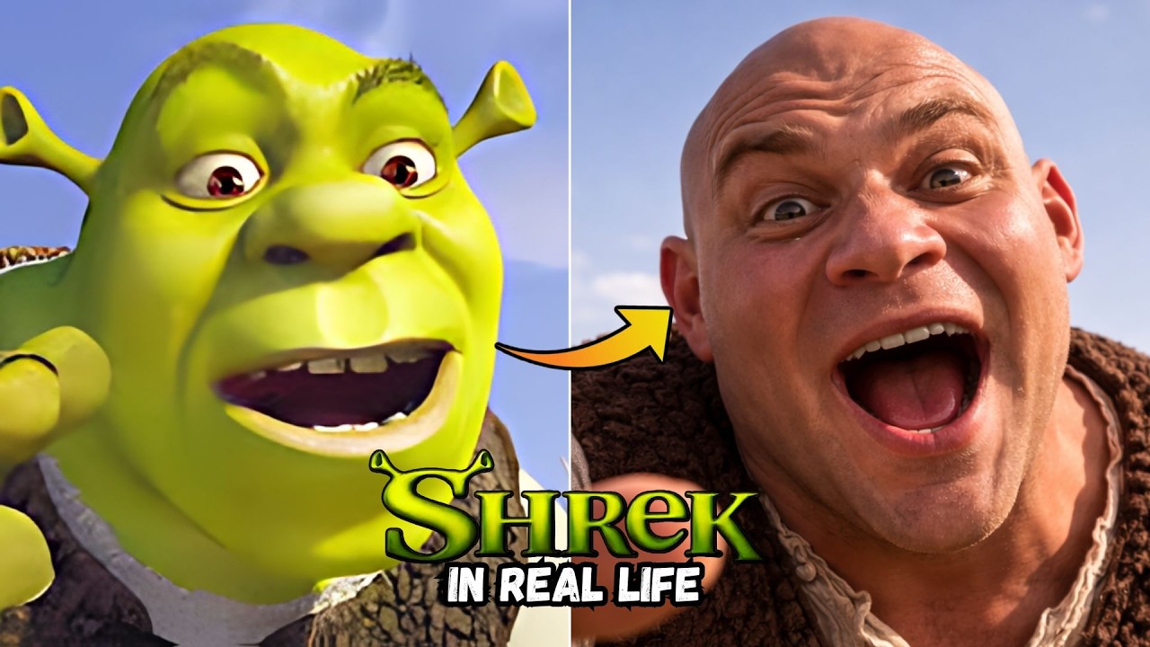 🔥SHREK in REAL LIFE | AI Live Action | Full AI Movie Compilation