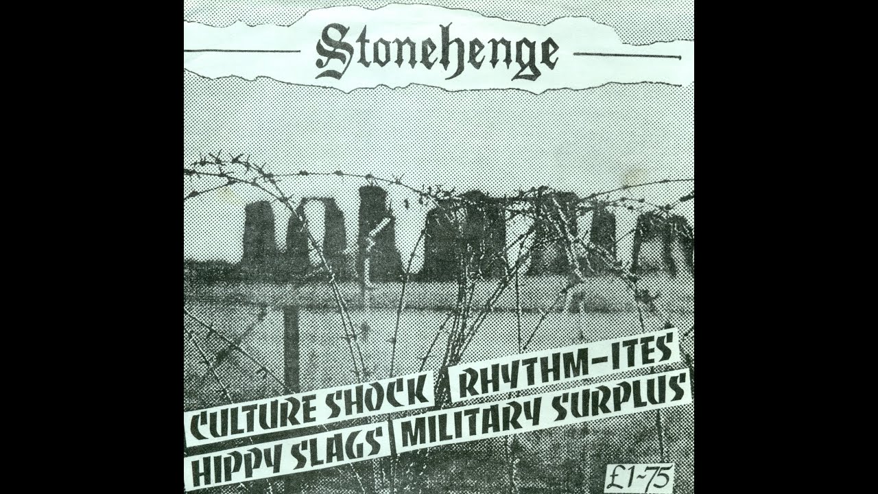 Stonehenge - Culture Shock / Rhythmites / Military Surplus / Hippy Slags - Bluurg Records