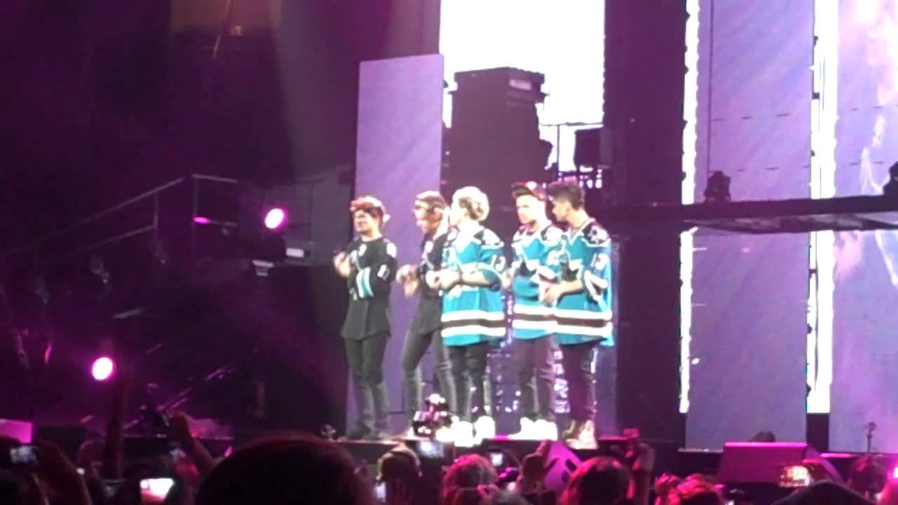 One Direction - Live While We're Young - San Jose 7/30/13