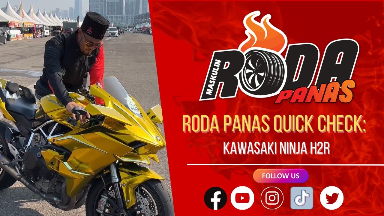 RODA PANAS QUICK CHECK KAWASAKI NINJA H2R