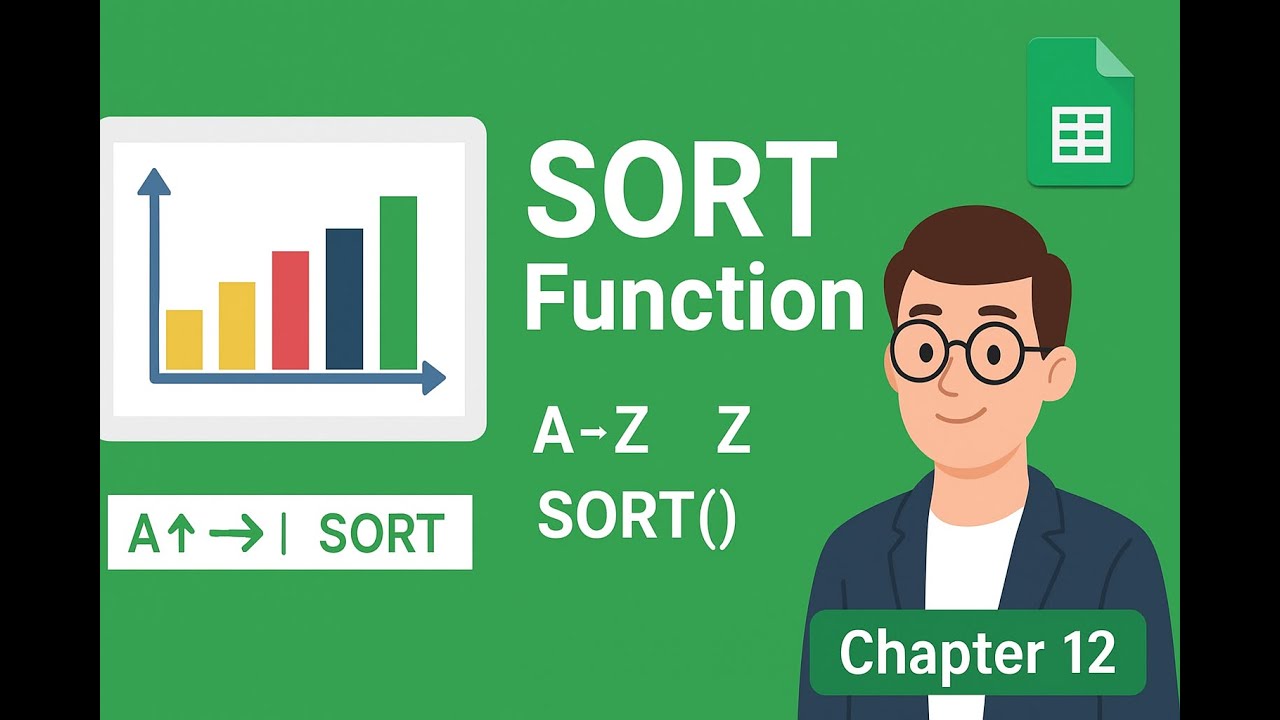 Chapter 12 :  Sort Option & SORT Formula Explained | Zero to Hero
