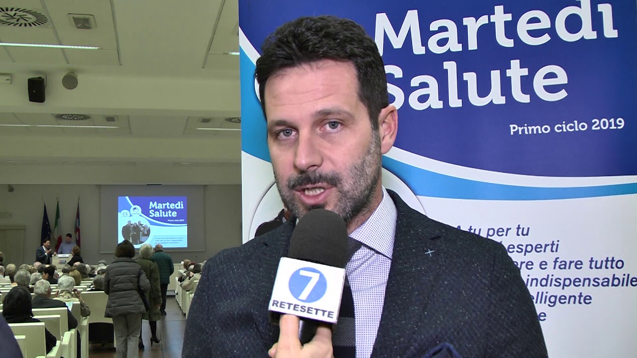 MARTEDI' SALUTE 2019 19.03.2019   LO SPORT TI SALVA LA VITA con FABRIZIO UGO