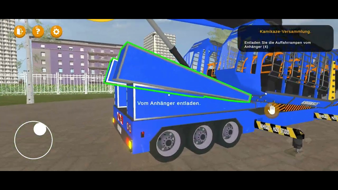 Mass Ride Simulator App Kirmes Fahrgeschäfte Steuern & Aufbauen in 3D App Spiel Kamikaze Aufbauen 