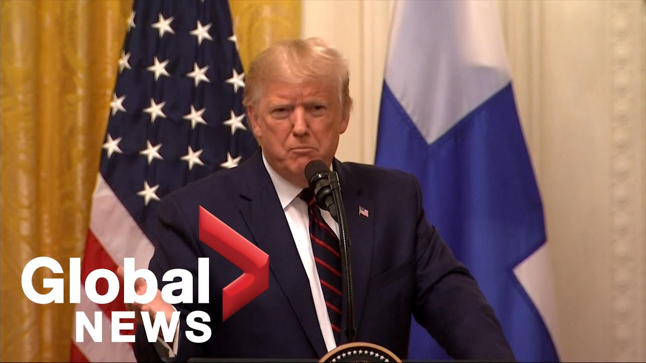 Donald Trump holds press conference with President of Finland | FULL