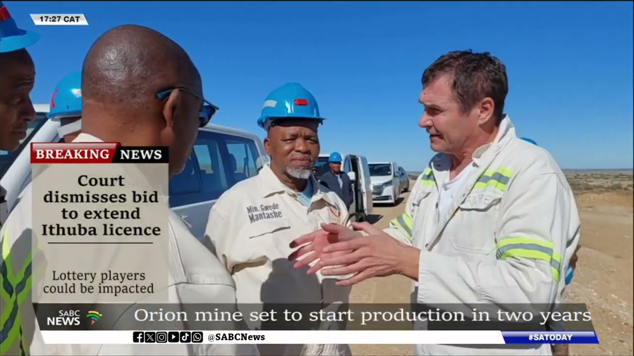 Orion Minerals Prieska copper mine to start production in the next two years: Mantashe