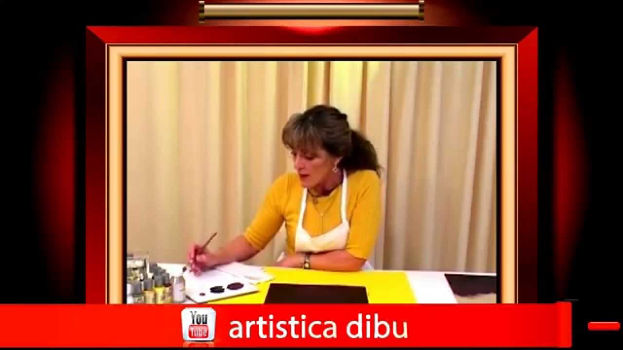 Tecnica de Pincel - Crear rosas y hojas