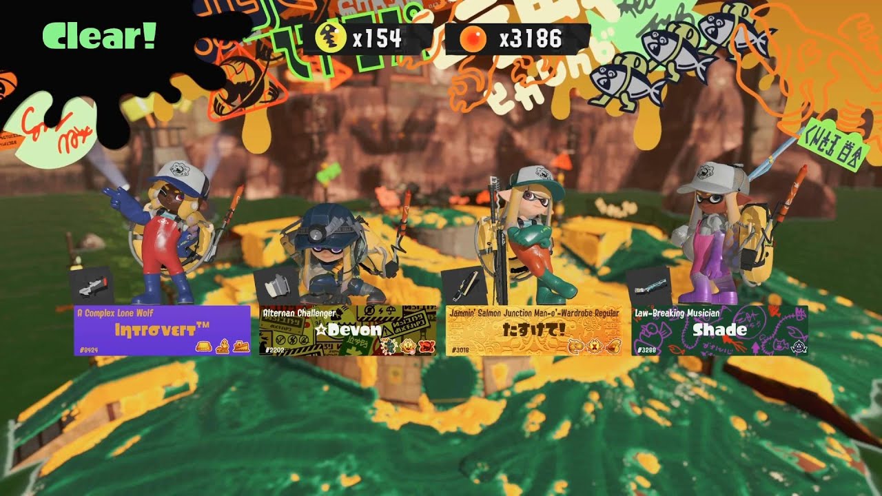 Splatoon 3 - Salmon Run Freelance #196 (Sockeye Station)