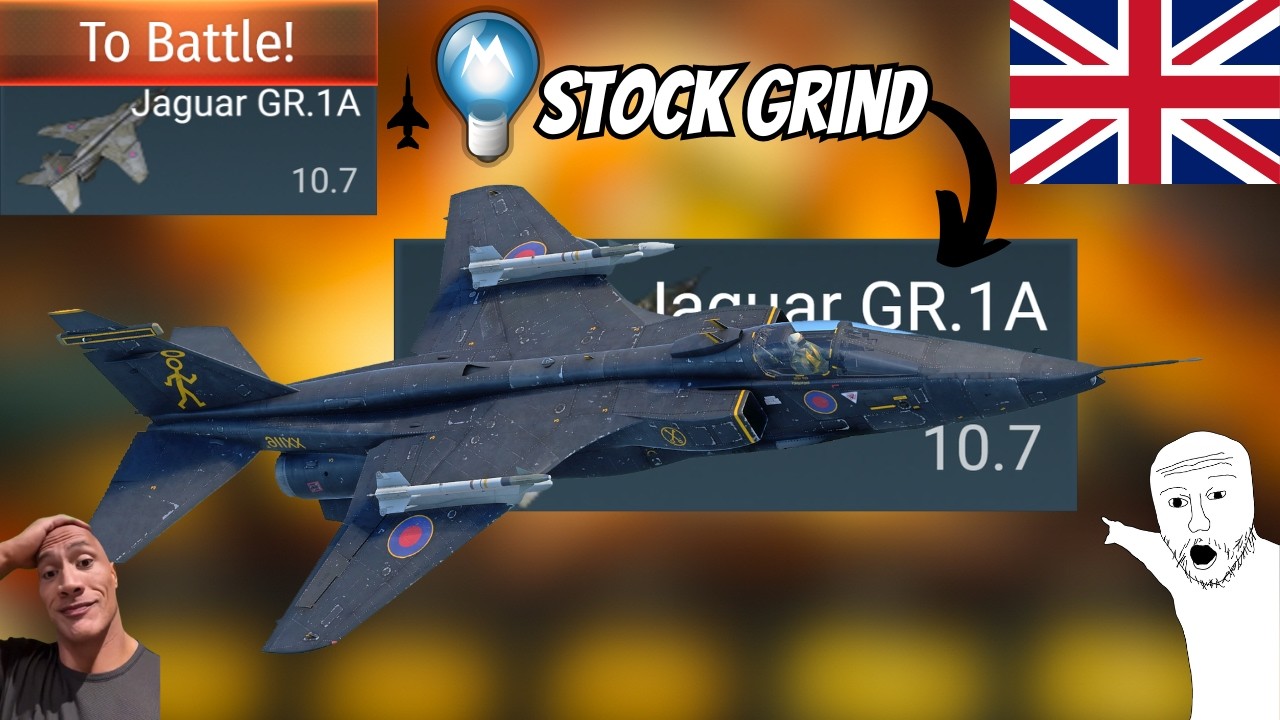 Jaguar GR.1A  british Strike aircraft Grind is fun 💀
