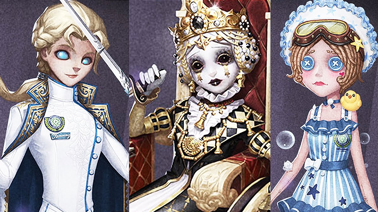2E12SE costumes - Sculptor (S), Photographer (А), Mechanic (А) / Design / Identity V