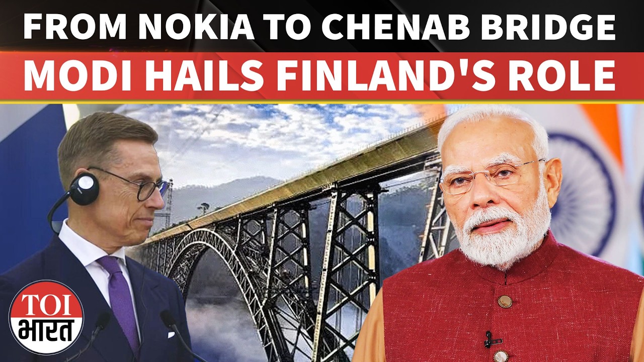 From Nokia To Chenab Bridge, PM Modi Highlights Finland’s Role In India’s Viksit Bharat Journey