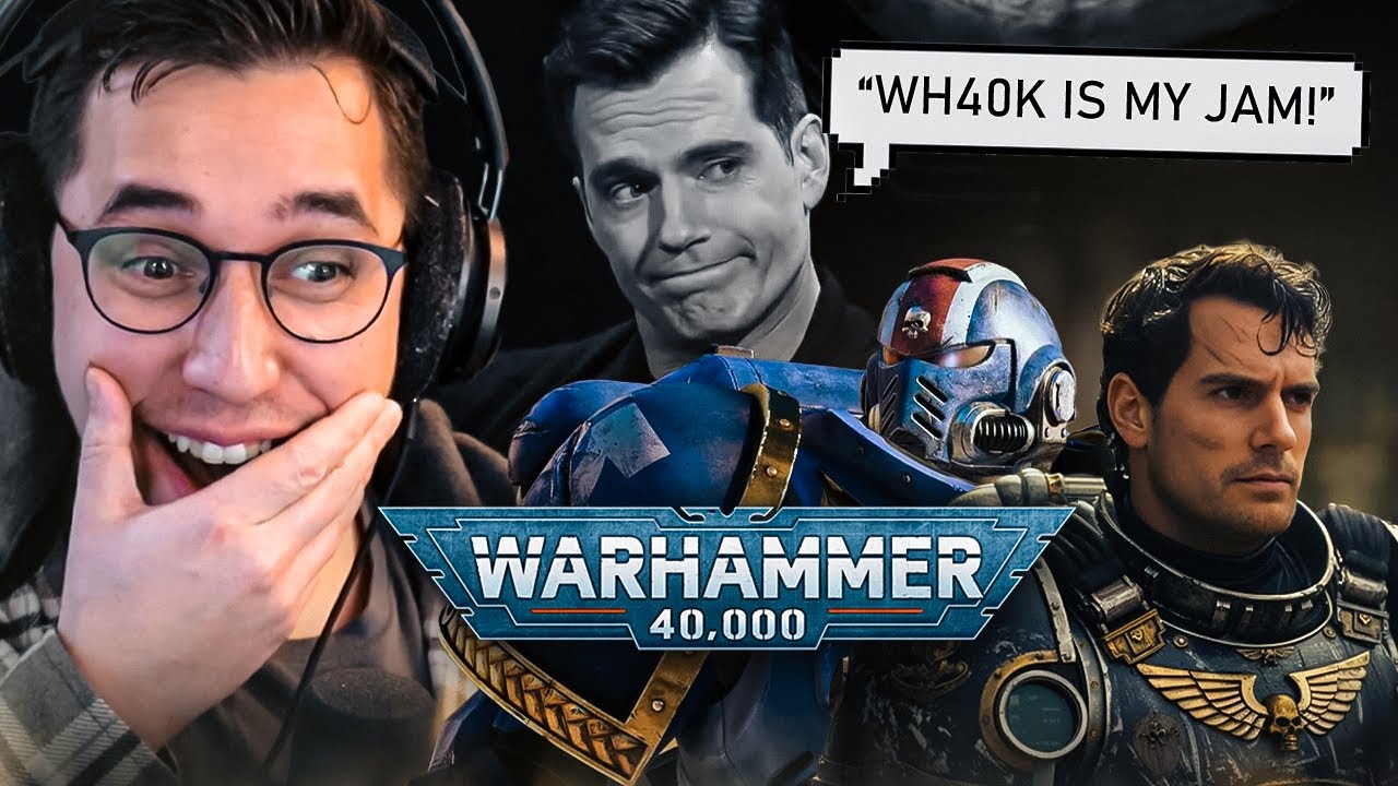 Henry Cavill is our Warhammer 40K Emperor | DeeBeeGeek Reacts