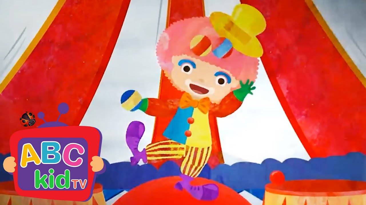 Learning About Colors Little Red Circus | Preschool Learning - ABC KidTV | Nursery Rhymes