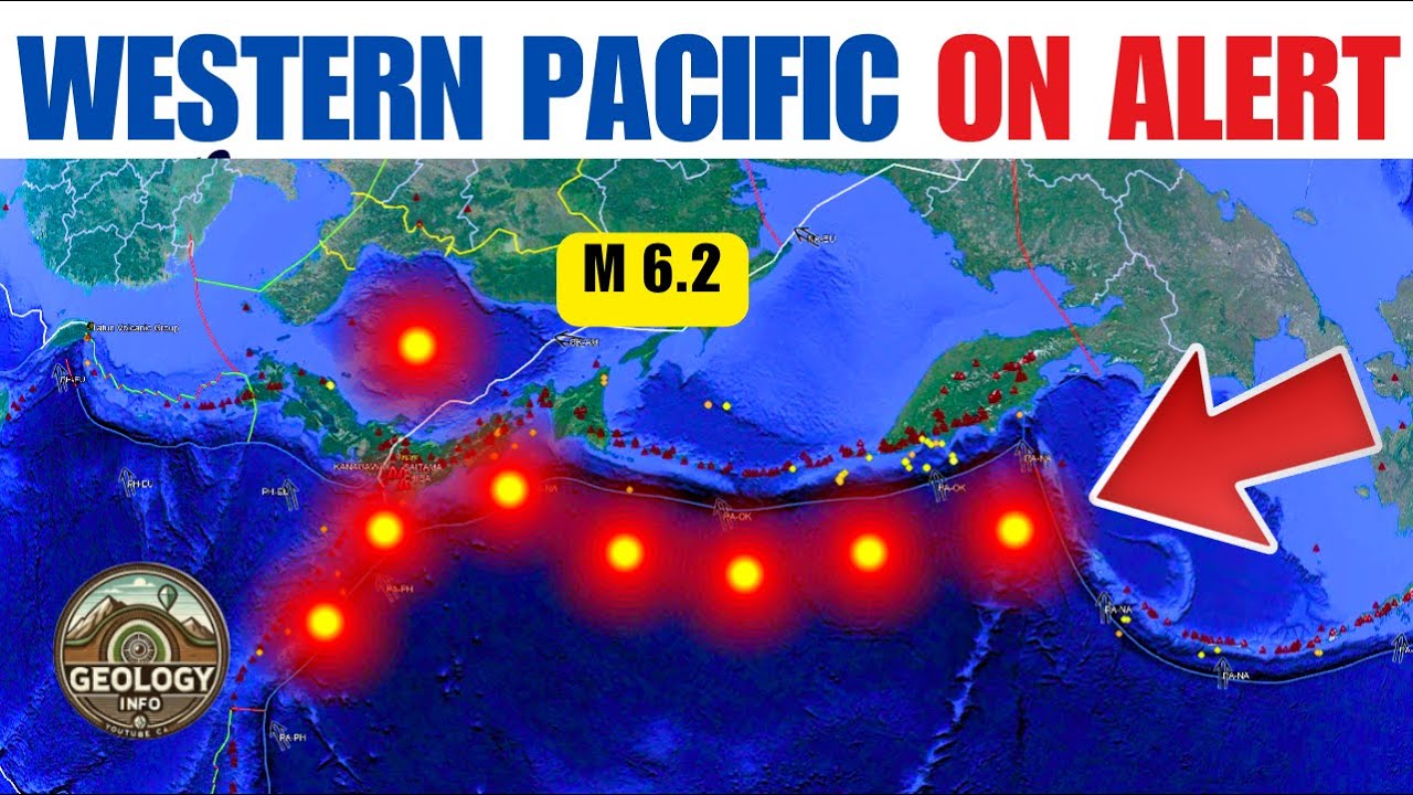 Strong Earthquakes Strike Western Pacific