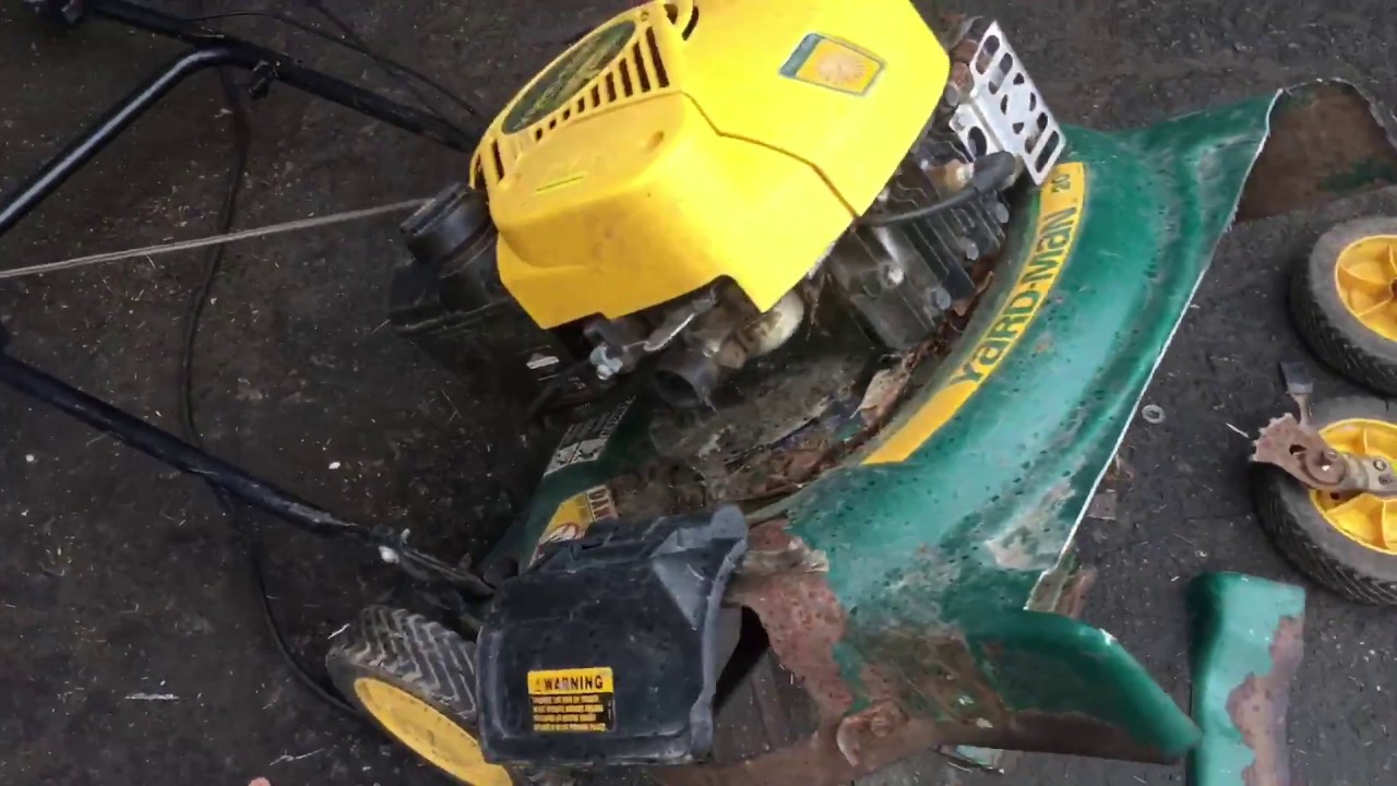 Making a redneck brush hog