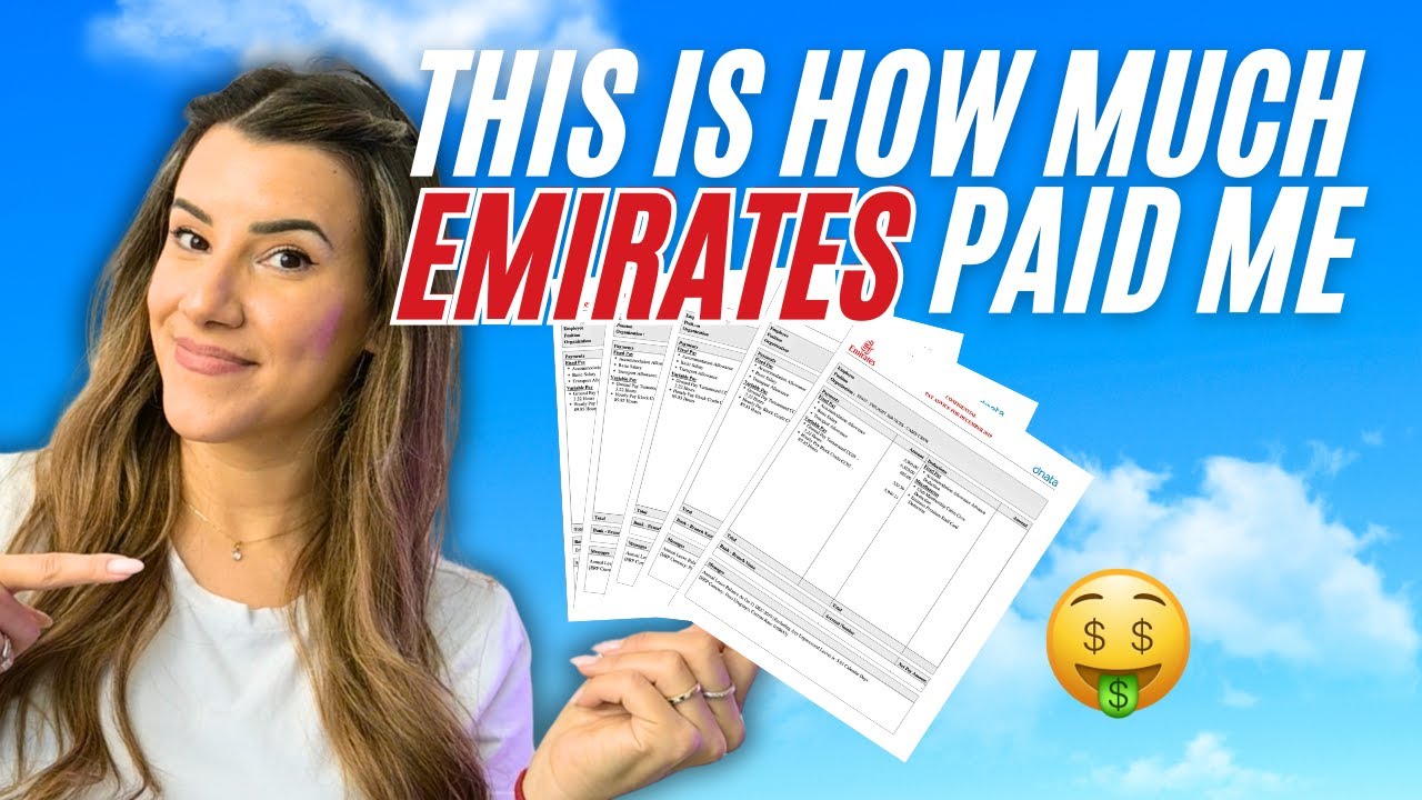 ПРАВДА о ЗАРПЛАТЕ бортпроводников Emirates: сколько вы действительно заработаете
