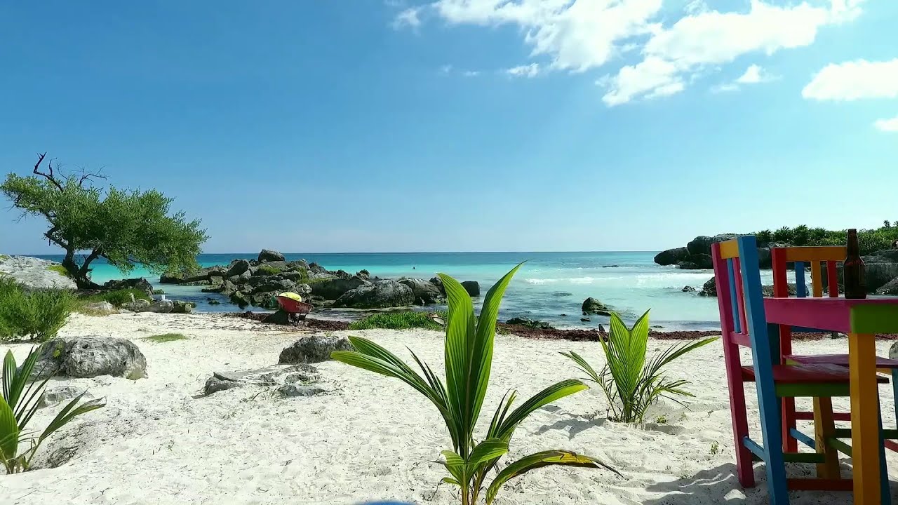 Beach Stock Footage | Drone Aerial View | Free HD Videos - No Copyright