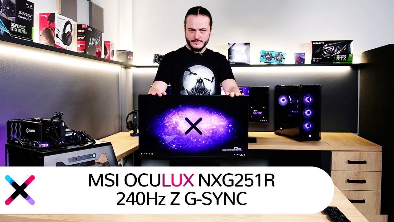 MSI Oculux NXG251R 240Hz | Test, recenzja monitora dla PRO-graczy