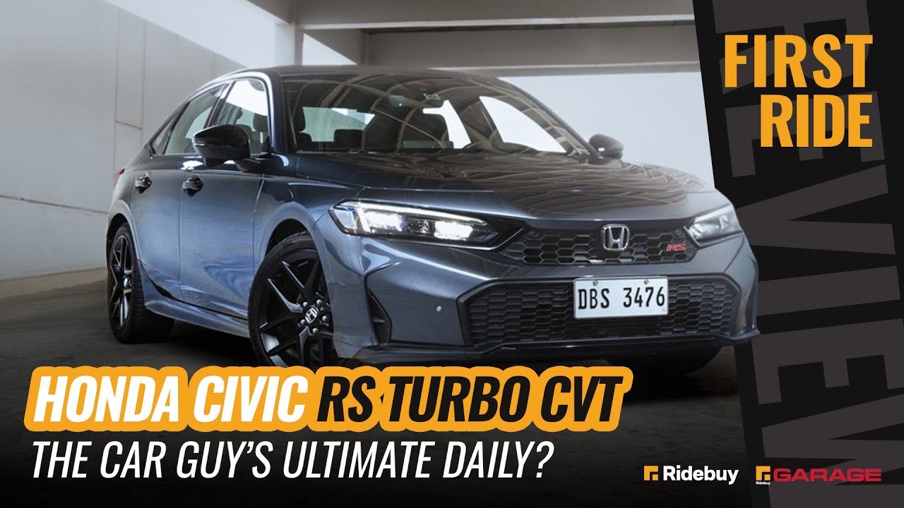 Обзор первого тест-драйва Honda Civic RS Turbo CVT