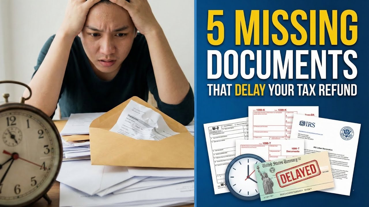 5 Missing Documents That Delay Your Tax Refund