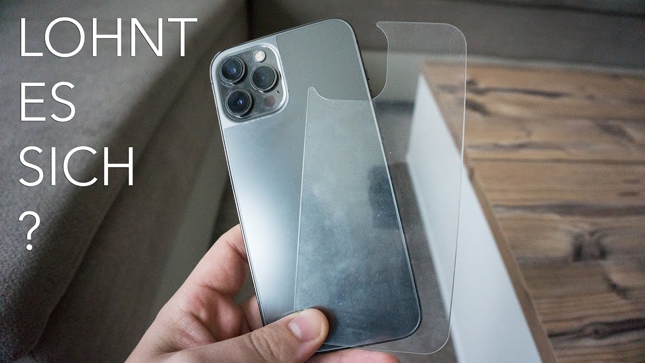 Panzerglas & Schutzfolie für die Rückseite im Test - iPhone 12