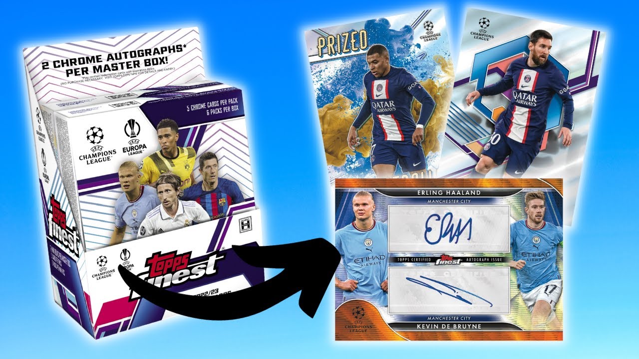 TWO AUTOGRAPHS IN EVERY BOX!! UCC Topps Finest 22/23!