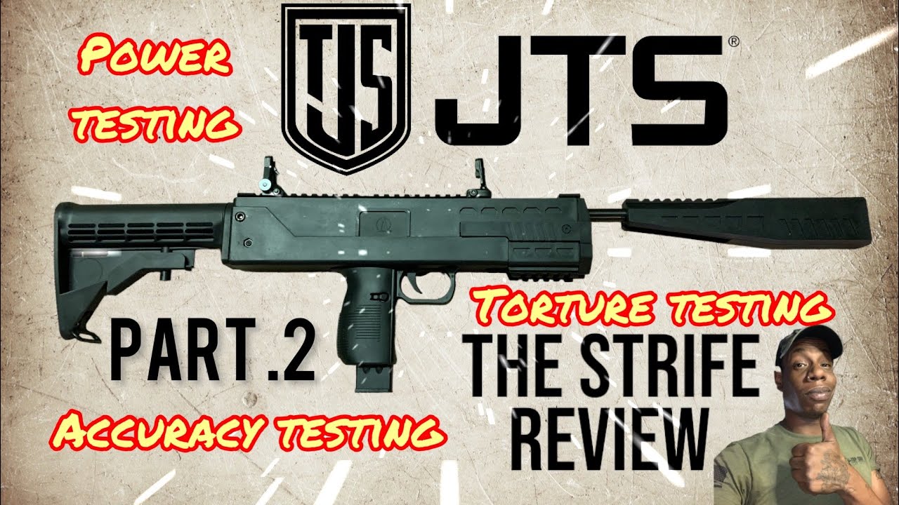 (JTS AIRGUNS THE STRIFE) SHOOTING/ACCURACY/TORTURE TESTING