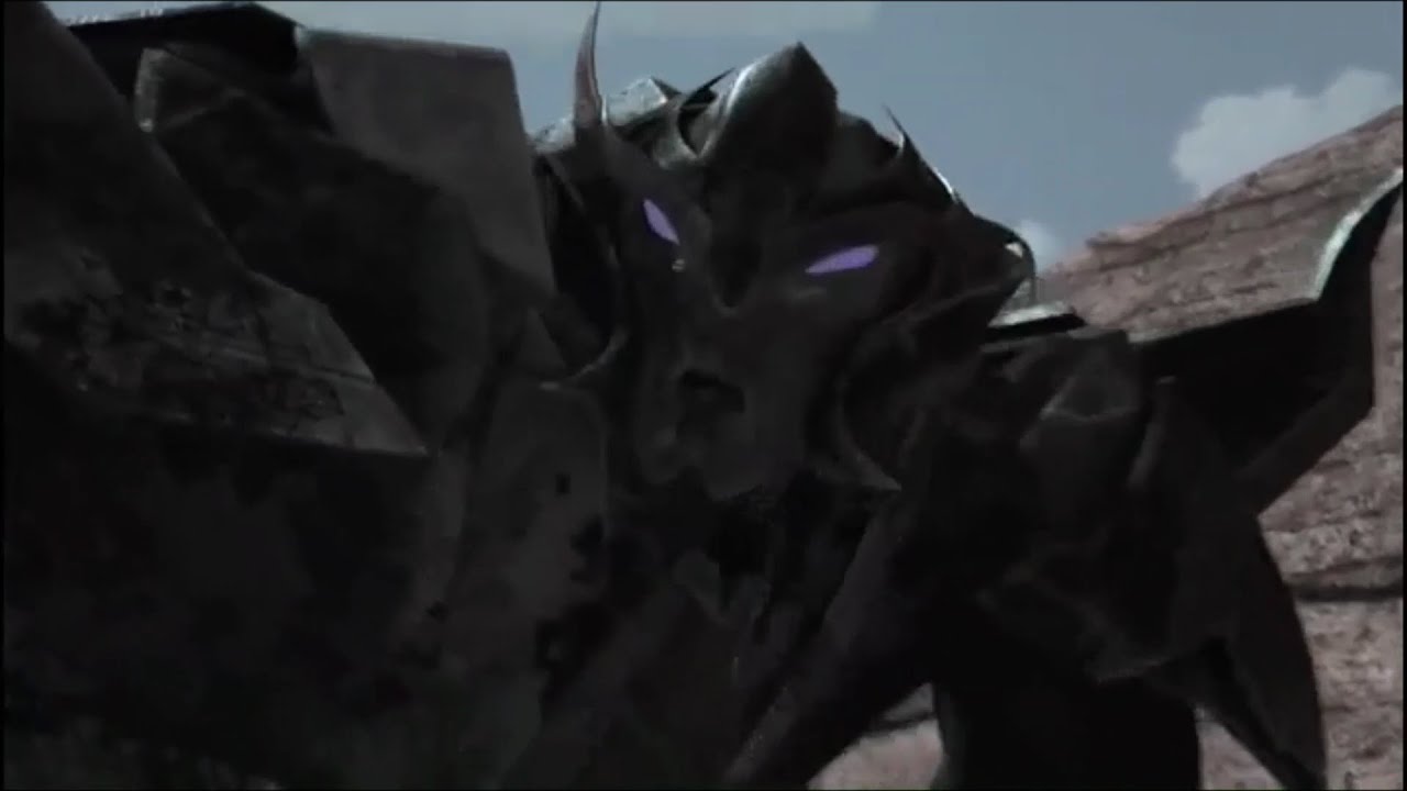 Jack , Rafael and Miko vs Terrorcon Skyquake