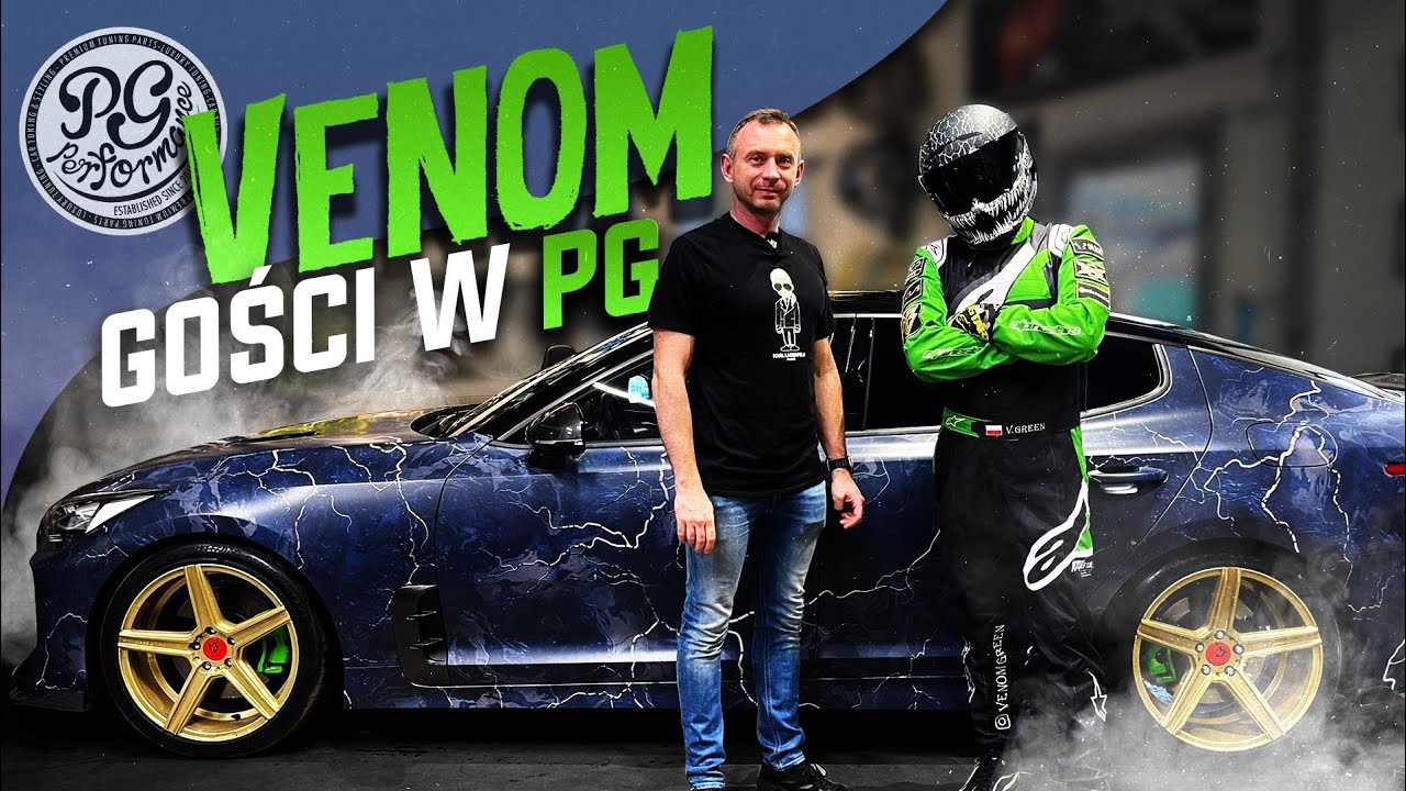 VENOM W ODWIEDZINACH ! KIA STINGER TUNING
