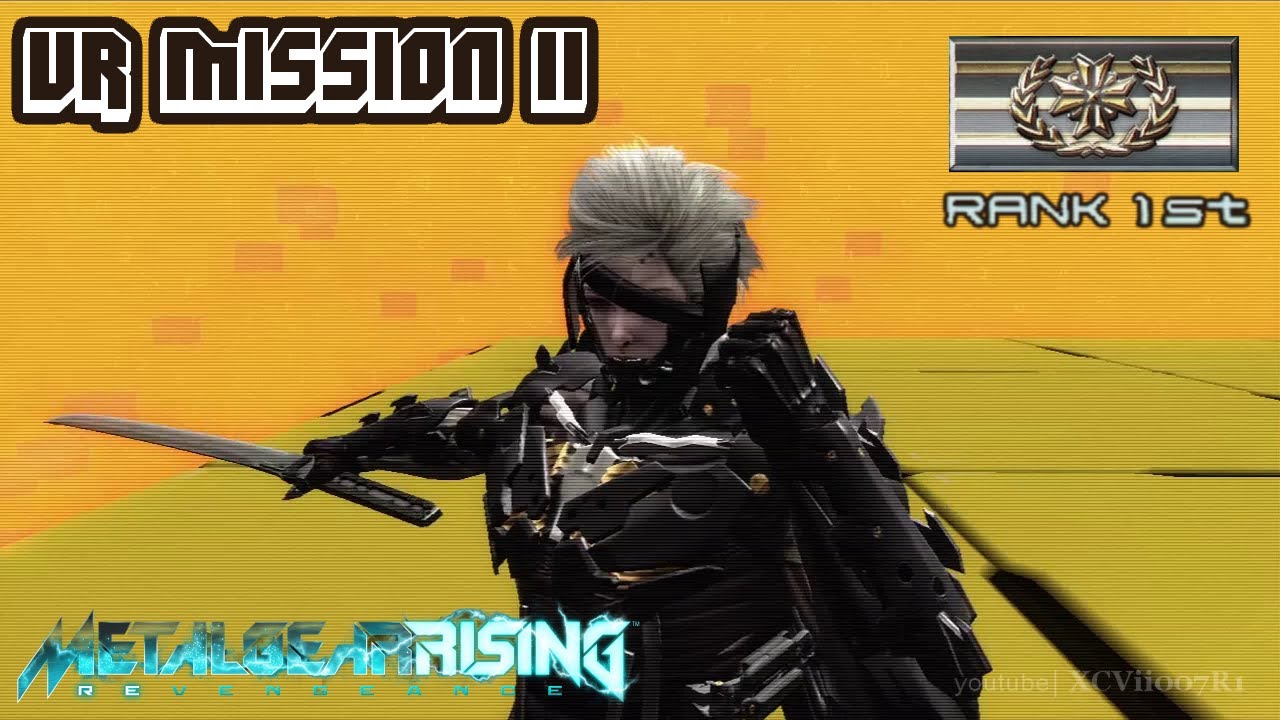 Metal Gear Rising: Revengeance - VR Mission 11 - Rank 1st (Gold) - Time: 00:23.97