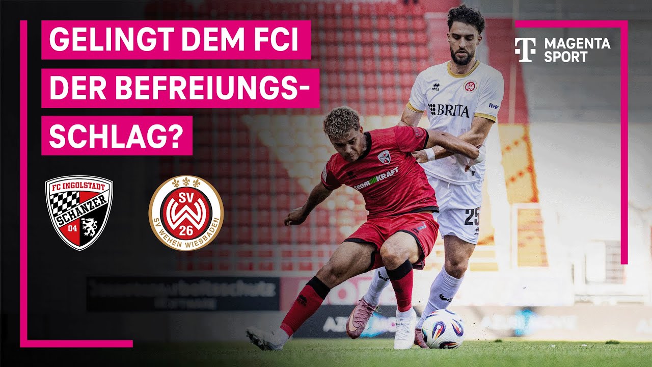 FC Ingolstadt 04 - SV Wehen Wiesbaden, Highlights mit Live-Kommentar | 3. Liga | MAGENTA SPORT