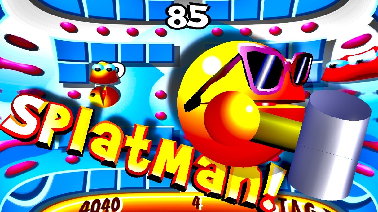 Splatman! Mini First Loop Nomiss (Almost ALL but i forgot one banana) Walkthrough Longplay