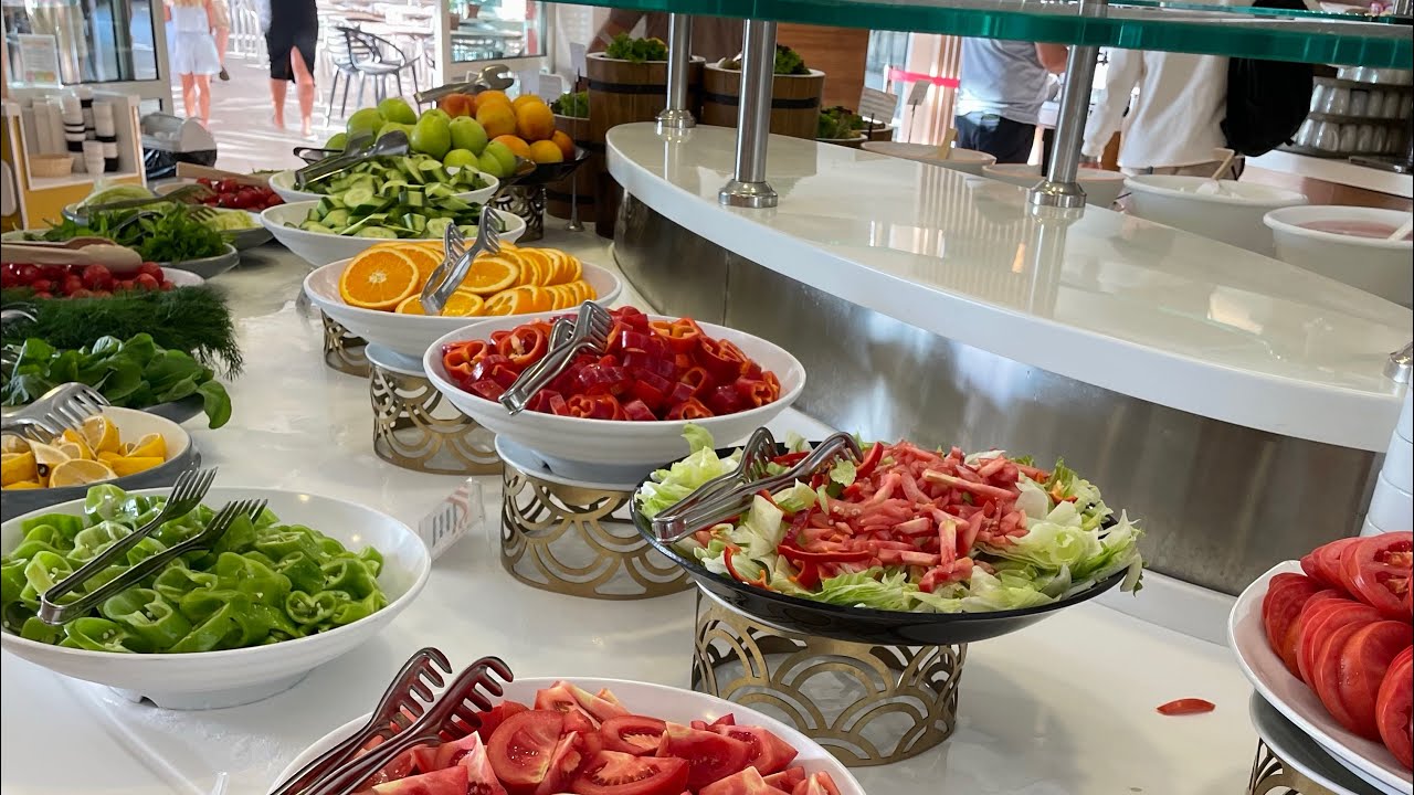 Fantastic Breakfast Buffet - Barut Sunwing Side Beach. Side, Turkey