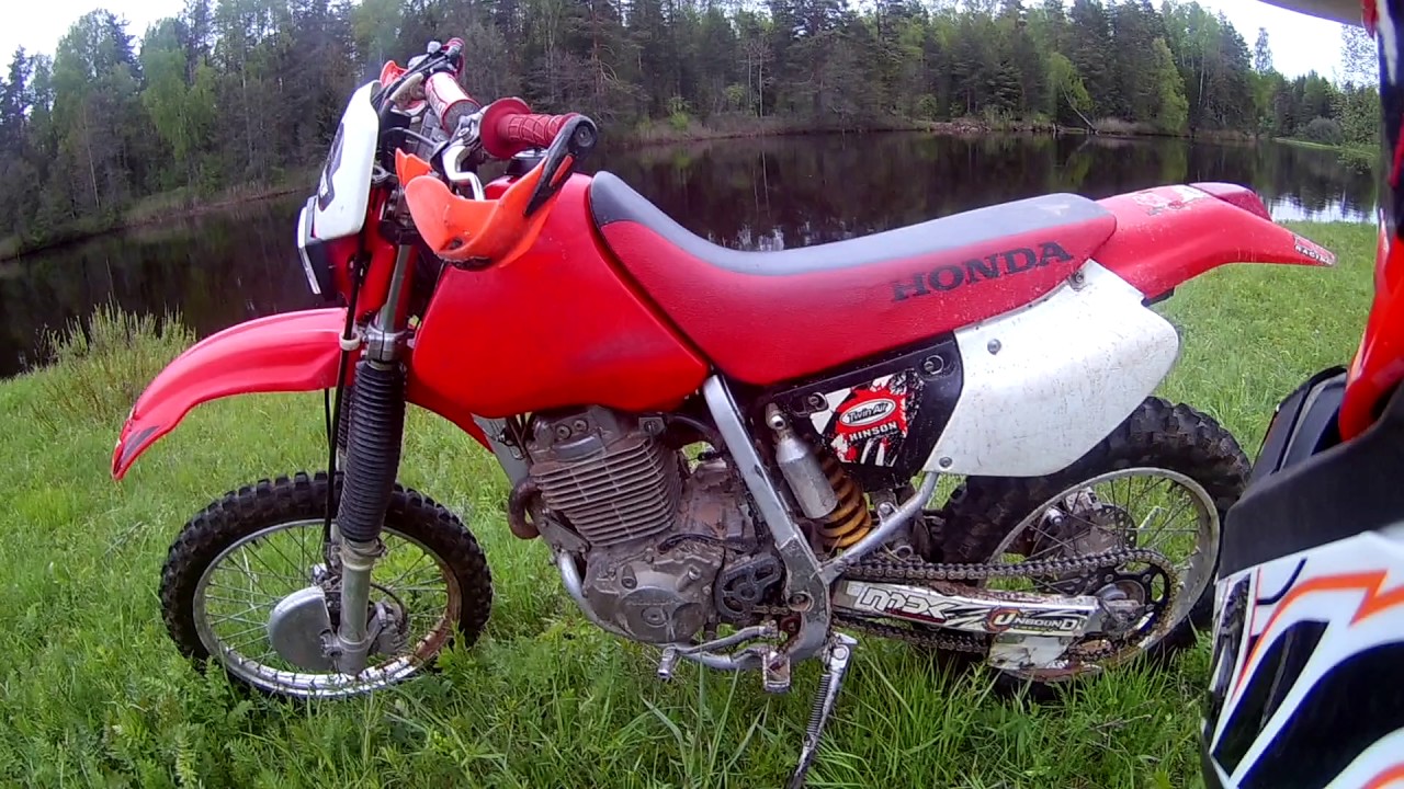 Обзор  HONDA XR400R