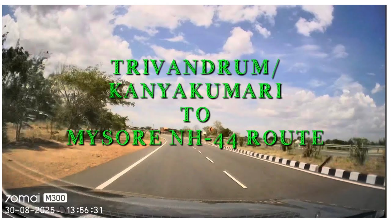TRIVANDRUM TO MYSORE ROAD TRIP Part-1 in #brezza2025 | Dashcam + mobile visuals. #roadtrip #nh44