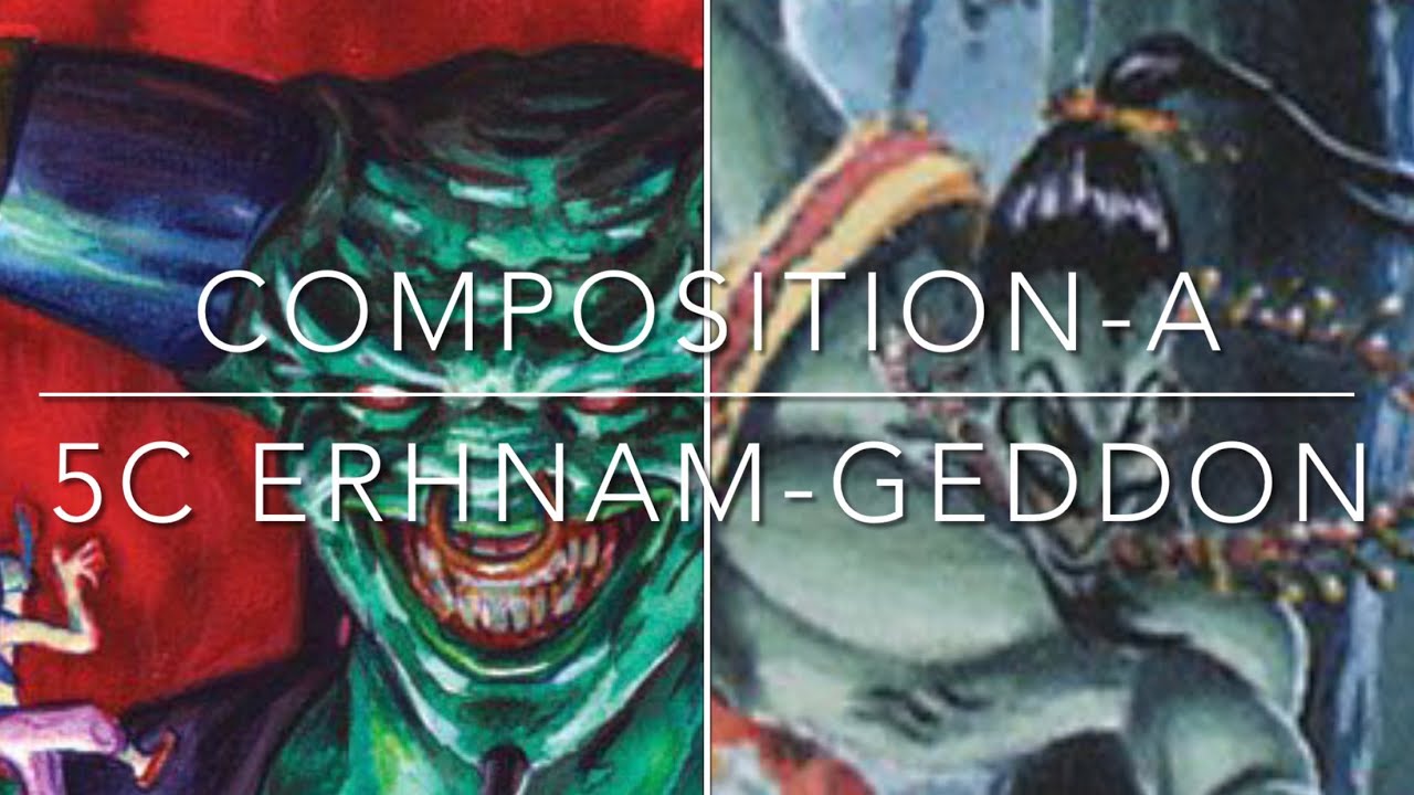 103) Composition-A Vs. 5C Erhnam-Geddon. (Best of 3). MTG Old school. 93/94.