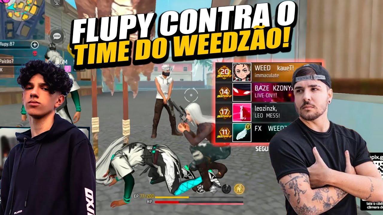 FLUPY CAIU CONTRA O TIME DO WEEDZ&Atilde;O NO CS RANK!
