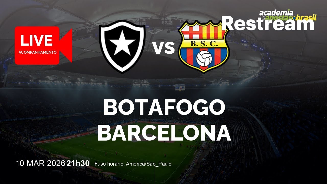 React Botafogo X Barcelona 10/03