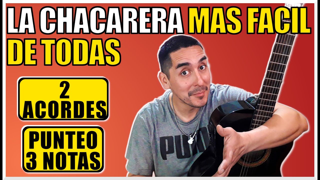 SOLO PA´BAILARLA - LA SIMPLE - LA CHACARERA MAS FACIL CON DOS ACORDES - Como tocar: 