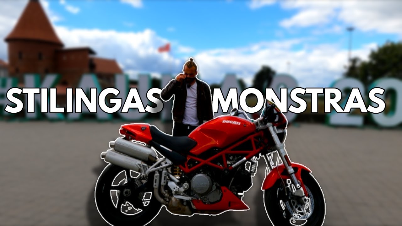 DUCATI MONSTER S2R 803 2006m. / motociklo test ride #18