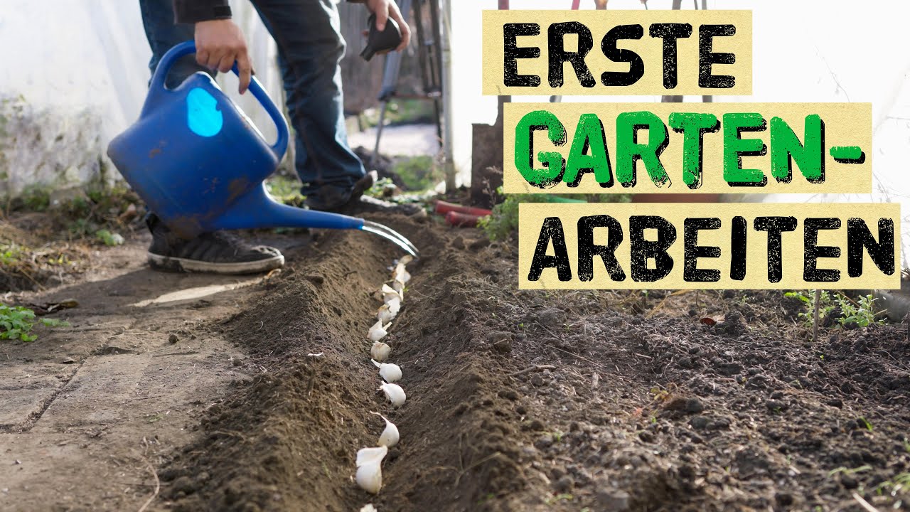 Erste Gartenarbeiten im Jahr - was ist sinnvoll und was ist schädlich für den Gemüsegarten?
