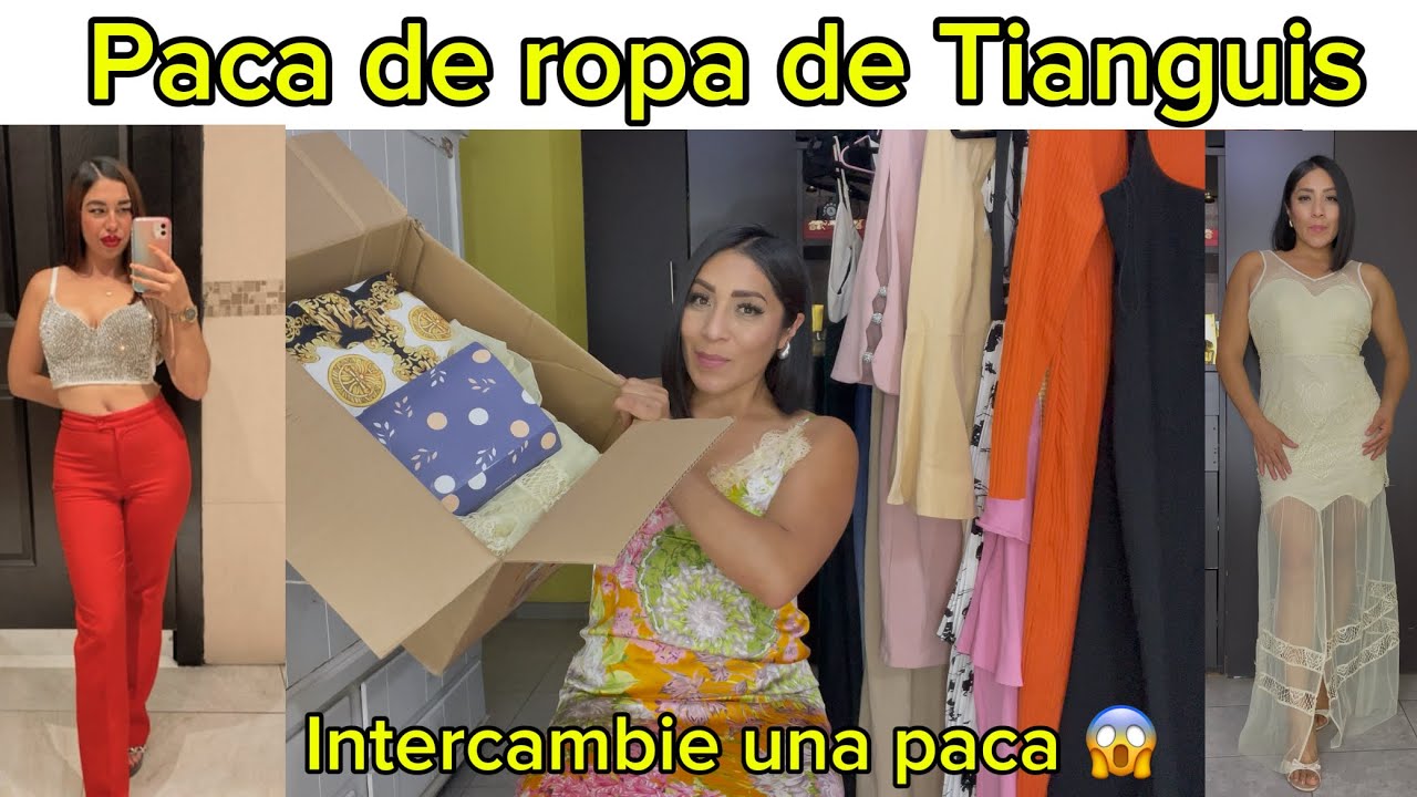 Ropa de tianguis 😱 Intercambien una paca de ropa de tianguis con  @irisgomez5215 