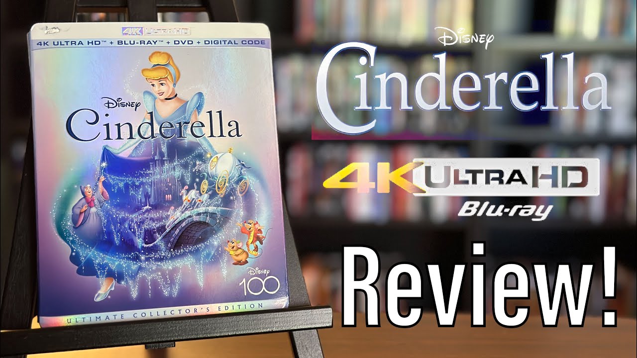 Cinderella (1950) 4k UHD Blu-ray Review!