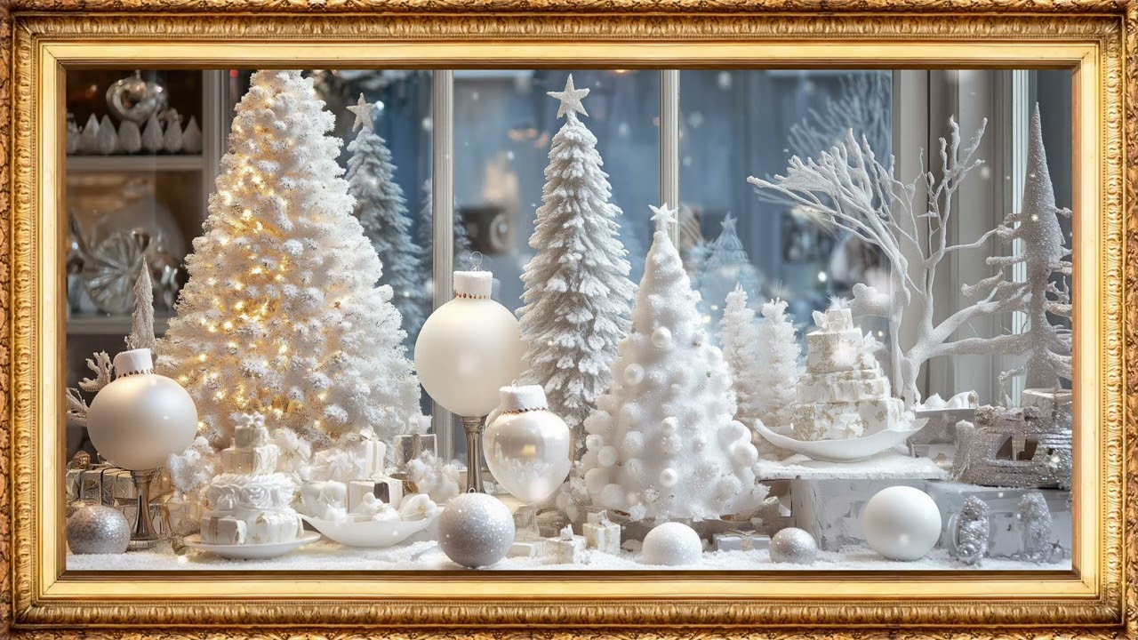 4K Frame TV Art Screensaver Wallpaper | Christmas Decoration