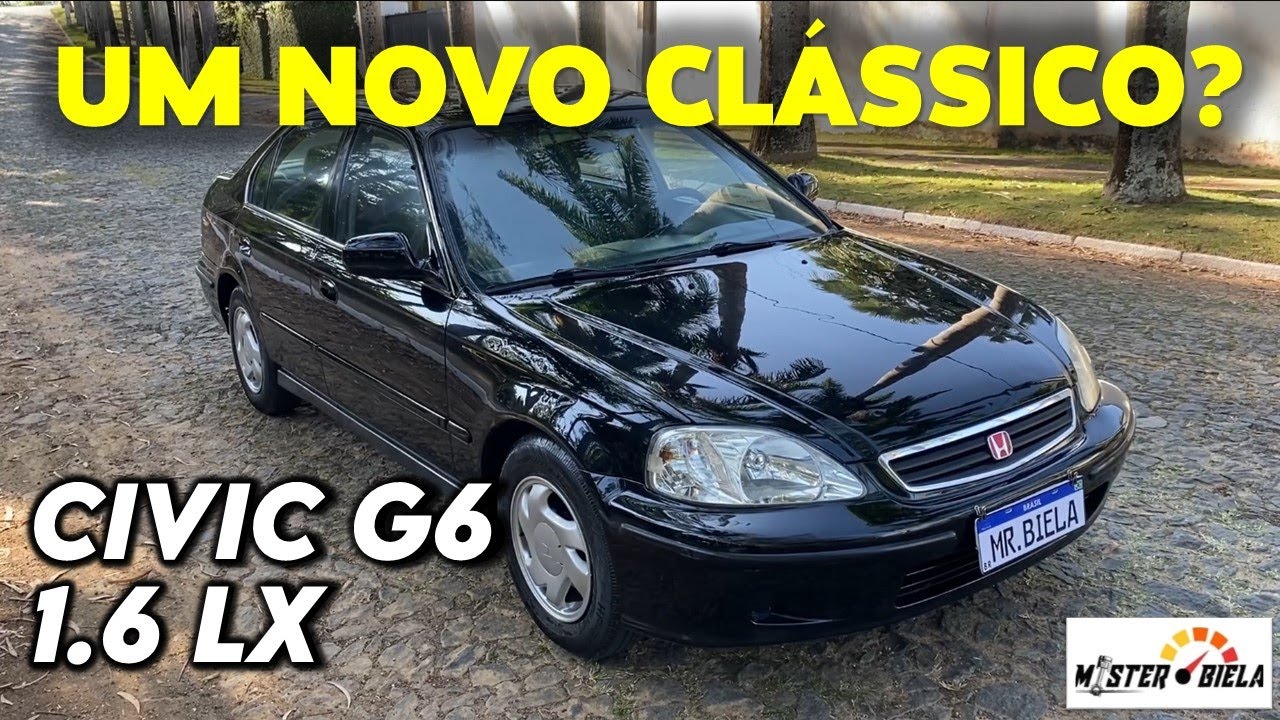 Honda Civic LX 2000: simplesmente INDESTRUTÍVEL!