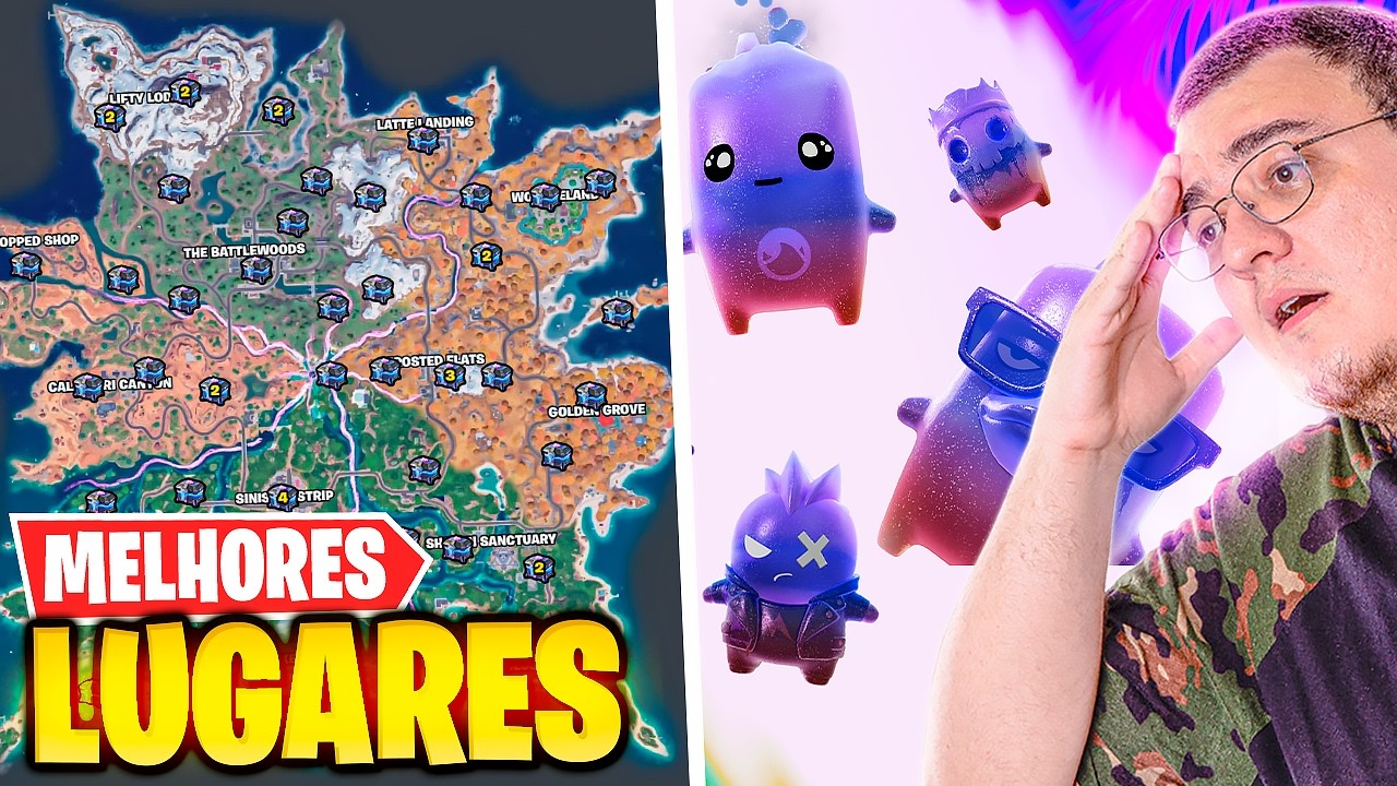 COMO ENCONTRAR OS ELEMENTAIS MAIS FACIL NO FORTNITE